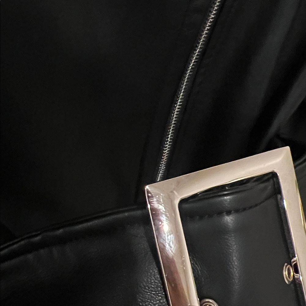 BRANDO BELTED BIKER JACKET - Picture 12 of 15